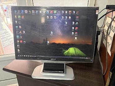 Monitorlar: Acer 22 Ekran monitor.Usth de kabelleri verilir. Dvi/Vga girisleri var — 2