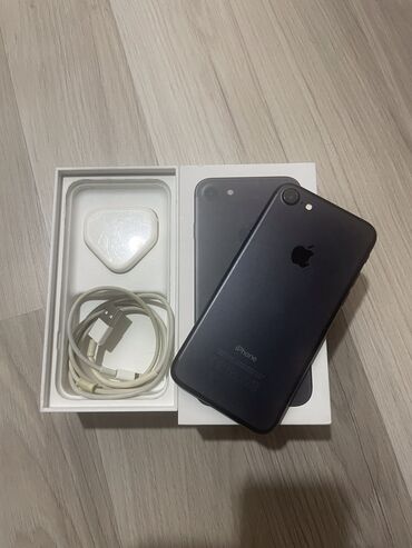 Daş yunu: IPhone 7, 32 GB, Qara, Zəmanət, Barmaq izi, Face ID