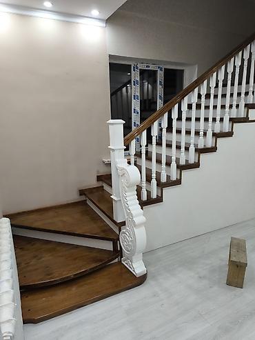 Обшивка лестниц: Карказ лестница Бир тепкичи 1000 сом. +Абшибка шпон фанера 8000 — 12