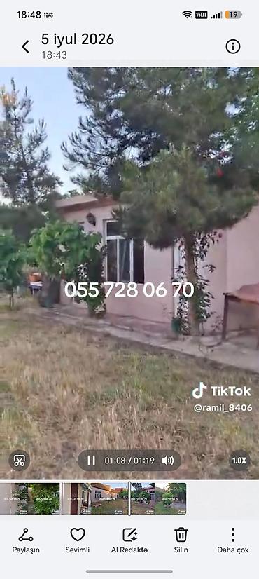 balaxani ev: Ferma və həyət evi 16sot torpaq 2otaqlı ev — 6
