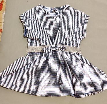 Haljine: Dečija haljinica Cool Club i marama kapa– veličina 74 cm - Pamučna — 1