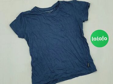 Koszula, 8 lat, wzrost - 128 cm., stan - Zadowalający, wzór - Jednolity kolor, kolor - Niebieski