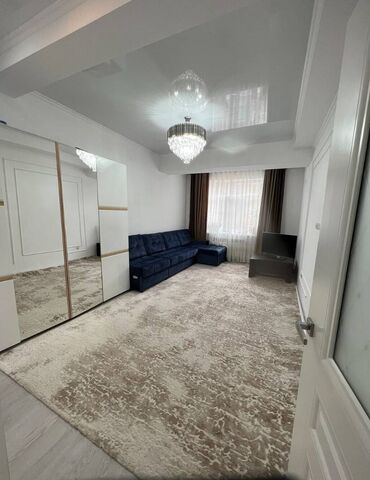 жылдыз: 1 комната, 47 м², 106 серия улучшенная, 1 этаж, Евроремонт