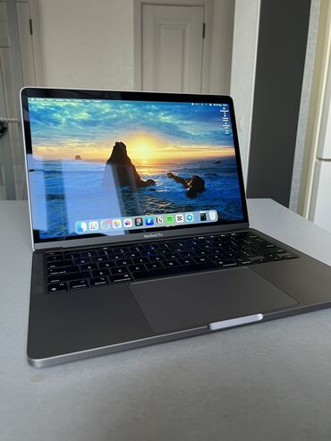 apple macbook 13 white: Ноутбук, Apple, 8 ГБ ОЗУ, Apple M1 Pro, 13.3 ", Б/у, Для работы, учебы, память SSD