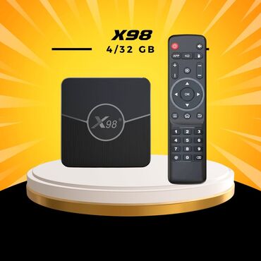 iptv azerbaycan kanalları 2023: Yeni Smart TV boks TV box 4 GB / 32 GB, Android, Pulsuz çatdırılma, Ödənişli çatdırılma, Rayonlara çatdırılma