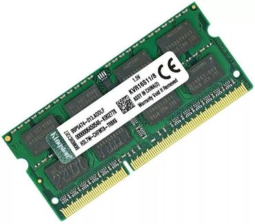 ноутбук lg: Оперативдик эс-тутум, Жаңы, 8 ГБ, DDR3, Ноутбук үчүн