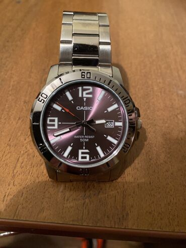 часы fossil оригинал: Классические часы часы, Casio, Водонепроницаемые, Оригинал, Мужские, Новый