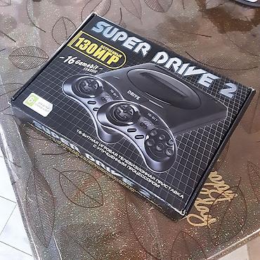 sega kaset: Super Drive 2 16-bit oyun konsolu Xüsusiyyətlər: - 16-bit televiziya — 1