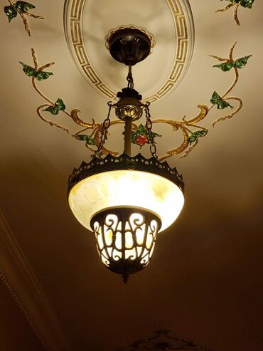 Digər ev dekoru: Çılçıraq, 1 lampa, Metal