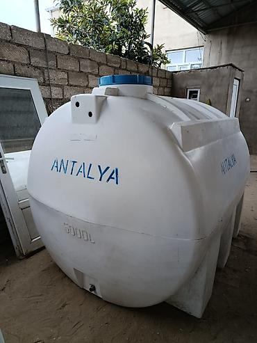 5 ton cən: Plastik su ceni, 5 ton izalyasyali qalin cen, prablemsizdi alıcıya tam — 1