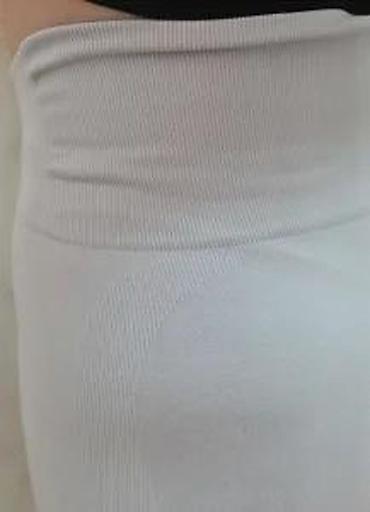 Helanke, biciklistički šortsevi: Ženske sportske helanke – visoki struk, sedefasto svetlosiva boja - — 22