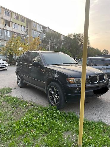 tesla model x: BMW X5 (E53) – qara rəngli, tam ölçülü premium SUV. Texniki və dizayn — 2