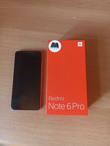 redmi note 9 pro max qiyməti: Xiaomi Redmi Note 6 Pro, 64 ГБ, 
 Сенсорный, Отпечаток пальца, Две SIM карты