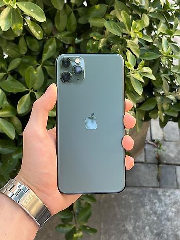 11 pro maks: IPhone 11 Pro Max, Matte Midnight Green — 1