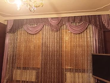 Pərdə və tüllər: Pərdə və tül dəstləri - Klassik dizaynlı pərdə komplektləri: salon — 10