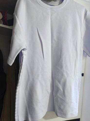 мужская футболка с рисунком: Мужская футболка, 3XL (EU 46), Новый, цвет - Белый