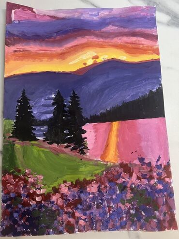 Картины: Мой сын (10 лет) решил продавать свои рисунки (А3), чтобы накопить на — 1