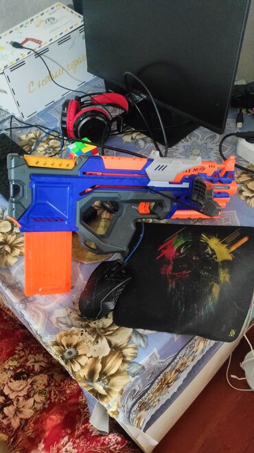 нерф бластер: Бластер Nerf Элит Кросболт арбалет игрушечный