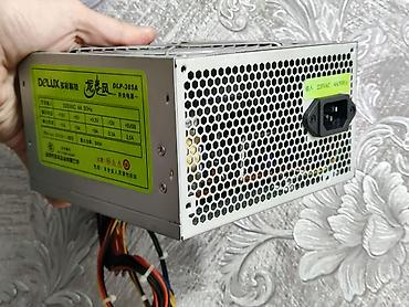 cpu cooler: Блок питания, Б/у, Delux, 385 Вт, 385 Вт — 4