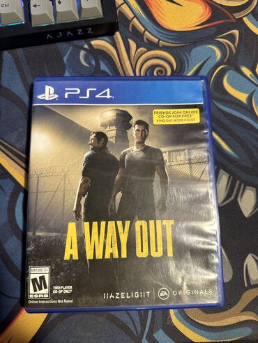 Oyun diskləri və kartricləri: A Way Out (nadir tapıntı)-cızıqsız,ideal veziyetde. Barter var Wpda