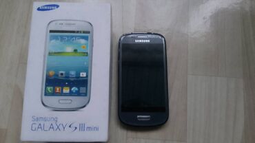 насадки для наушников: Samsung Galaxy S3 Mini, Б/у, 8 GB, цвет - Черный, 1 SIM