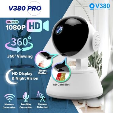 Videomüşahidə: 📷 V380 PRO Q6 Daxili WiFi Kamera 🏠 Ev və ofis üçün ideal təhlükəsizlik