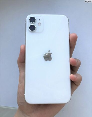 Apple iPhone: IPhone 11, Б/у, 128 ГБ, Белый, 79 %
