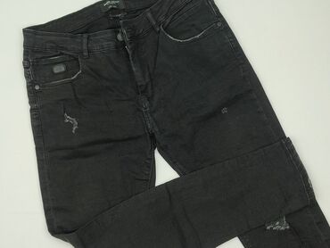 szorty męskie cropp: Jeansy dla mężczyzn, M, House of Denim, stan - Bardzo dobry
