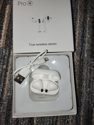 костный наушник: Беспроводные наушники Pro 4 — True Wireless Stereo (в наличии 20шт)