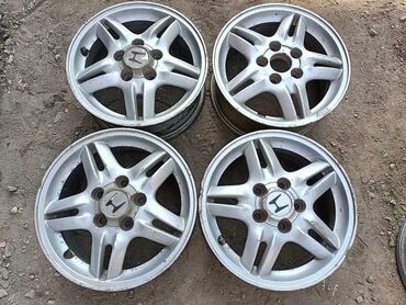 диски машины: Куйма Дисктер R 15 Honda, Комплект, тешиктери - 5, Колдонулган