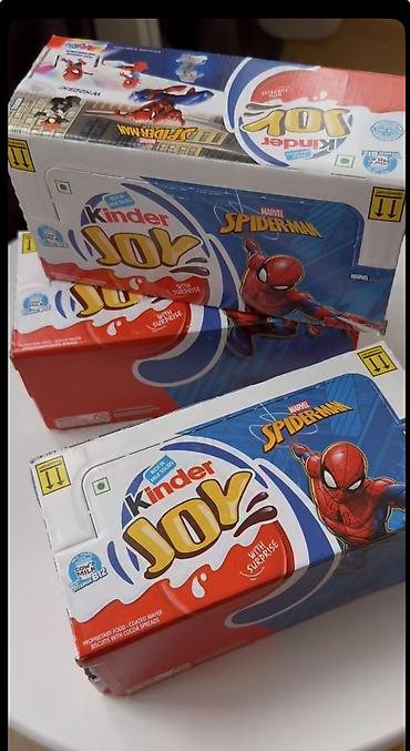 киндеры осд: 🕸️ Kinder Joy «Человек-Паук» (Marvel)! 🕷️ Успейте заказать — 1