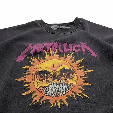 metallica: Мужская толстовка, L, Б/у, цвет - Серый, Самовывоз — 3