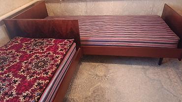 bunk bed: Односпальные деревянные кровати (2 шт.) - Классическая конструкция с — 1