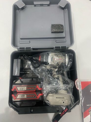 Шуруповерты: Шуруповёрт УРАГАН ударный. Бесщёточный аккумуляторный Адрес магазина — 9