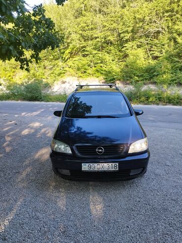 Opel: Opel Zafira (A seriyası) miniven - Kuzov: tünd mavi, 5 qapılı - — 10