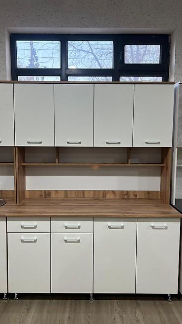 Кухонные гарнитуры: Кухонный гарнитур, Новый, цвет - Белый, Бесплатная доставка — 9