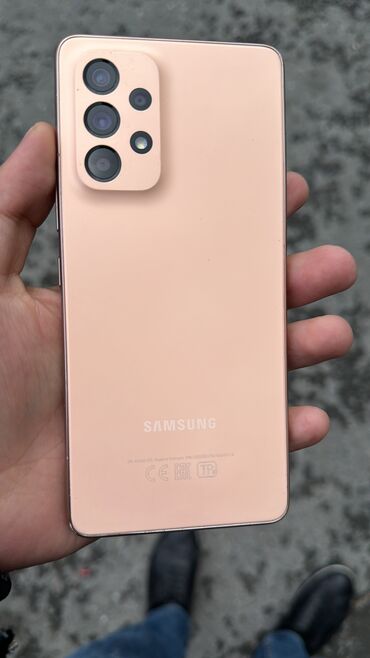 самсунг а53: Samsung Galaxy A53 5G, 256 ГБ, цвет - Оранжевый, Гарантия, Отпечаток пальца, Две SIM карты