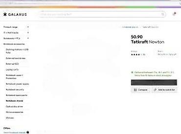 Druga oprema za računare i laptopove: Podesivi aluminijumski stalak/stočić za laptop - Višenamenski dizajn — 23