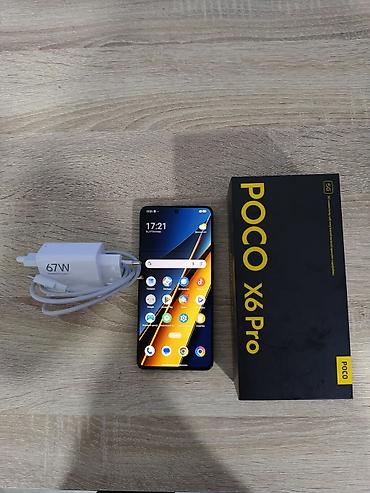 Poco X6 Pro 5G, Б/у, 256 ГБ, цвет - Черный