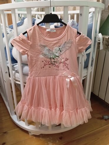 usaq geyimler: Детское платье цвет - Розовый