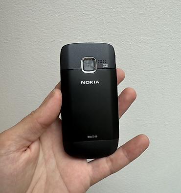 nokia adapteri: Nokia C3, < 2 GB Memory Capacity, rəng - Qara, Düyməli — 6