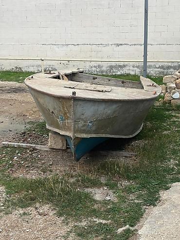 balıq məhsullarının satışı: Metallik korpuslu qayıq və 55lik yamaha mator - Material: perçinli — 3