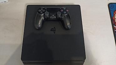 Ps4 slim 1 тб 2 жестика кабель всё в комплекте в идеальном состоянии
