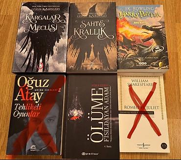 Bədii kitablar – müxtəlif janrlar, Azərbaycan və türk dilində nəşrlər
