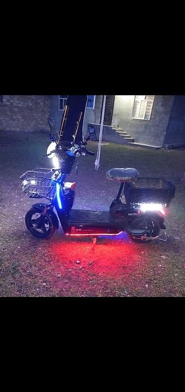Mopedlər,skuterlər: Elektrik skuter – gecə üçün güclü işıqlandırmalı, səbətli — 6
