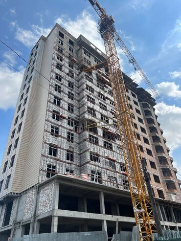 Продажа квартир: 1 комната, 58 м², Элитка, 13 этаж, Без ремонта at lalafo.kg Продажа квартир: 1 комната, 58 м², Элитка, 13 этаж, Без ремонта