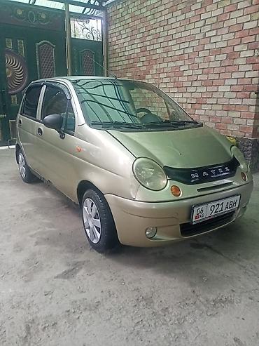 Daewoo: Daewoo Matiz: 2007 г., 0.8 л, Кол менен иштөөчү, Бензин, Хетчбек — 1