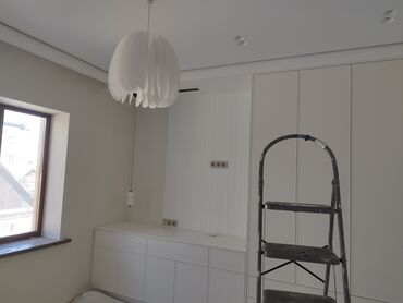 Натяжной потолок: Эвро ремонт баардык турун гипса картон кафель шпаклёвка ламинат обой — 7