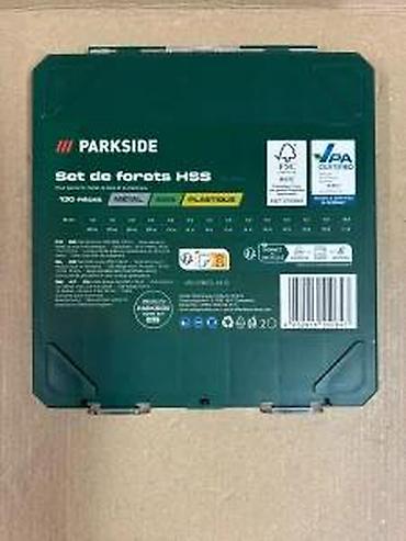 Burgije: Parkside set spiralnih burgija HSS – 130 delova - Višenamenski set za — 9