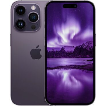 Мобильные телефоны и аксессуары: IPhone 14 Pro, Новый, 128 ГБ, Deep Purple